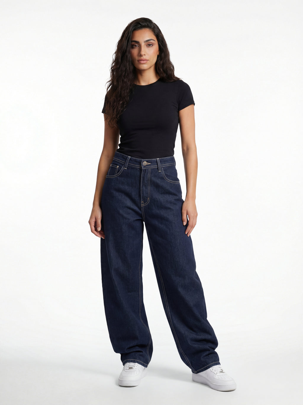 Baggy Fit Denim – Raw Blue 1106