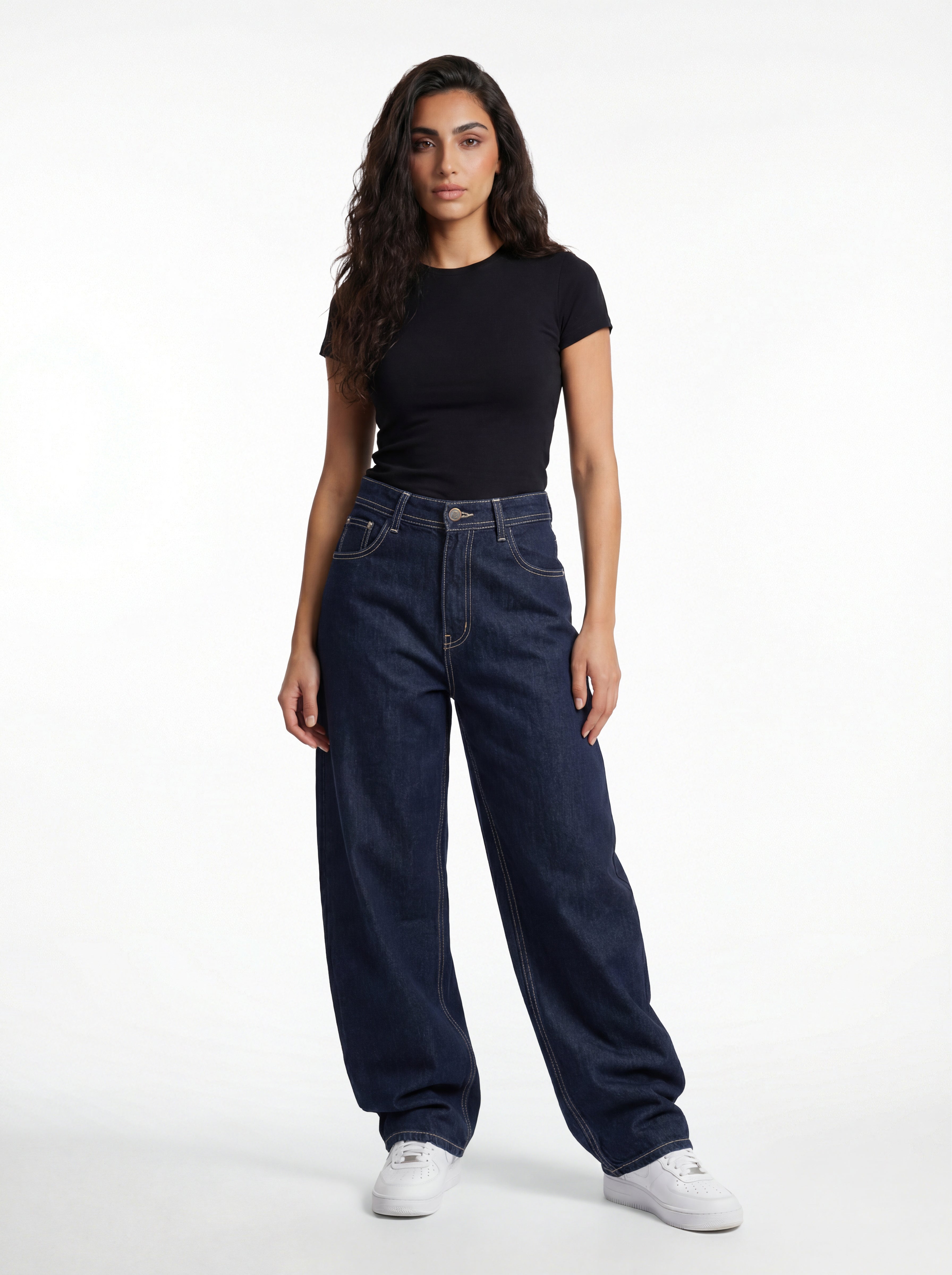 Baggy Fit Denim – Raw Blue 1106