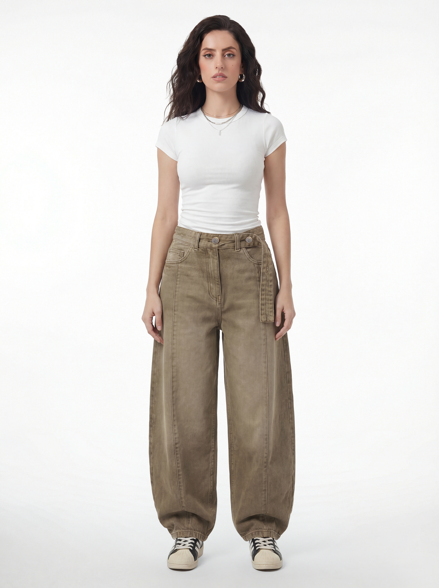 Overhang Belt Denim – Light Honey 1128
