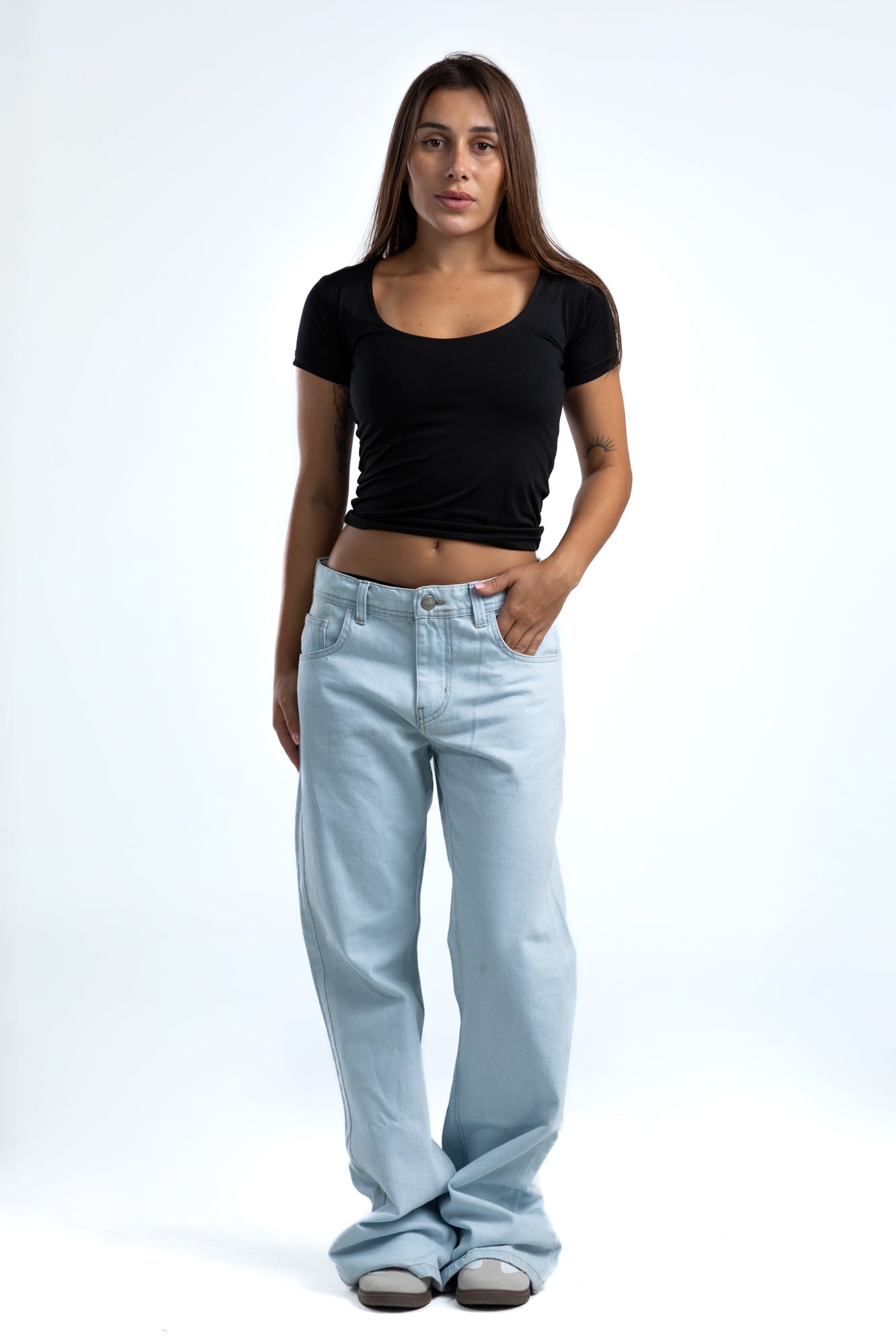 1032-Ice Blue Flare – Rigid Fit · Classic Denim