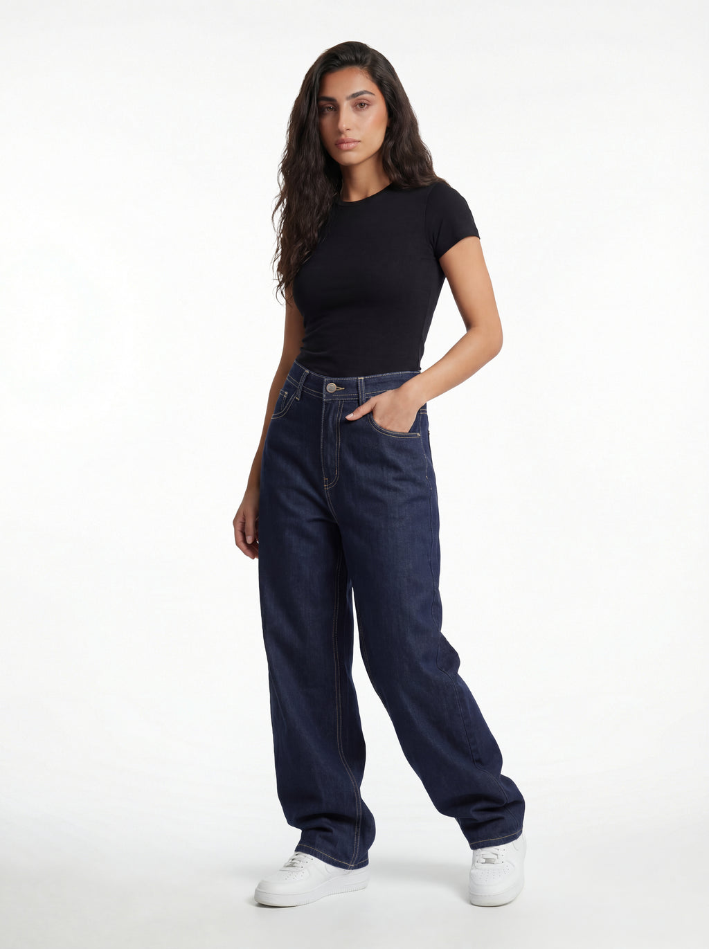 Baggy Fit Denim – Raw Blue 1106