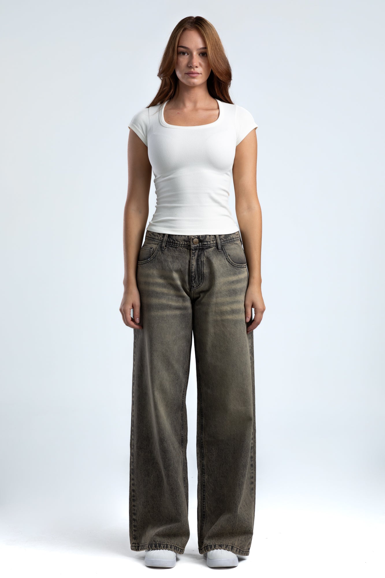 1038-After Dust Low Rise Jeans