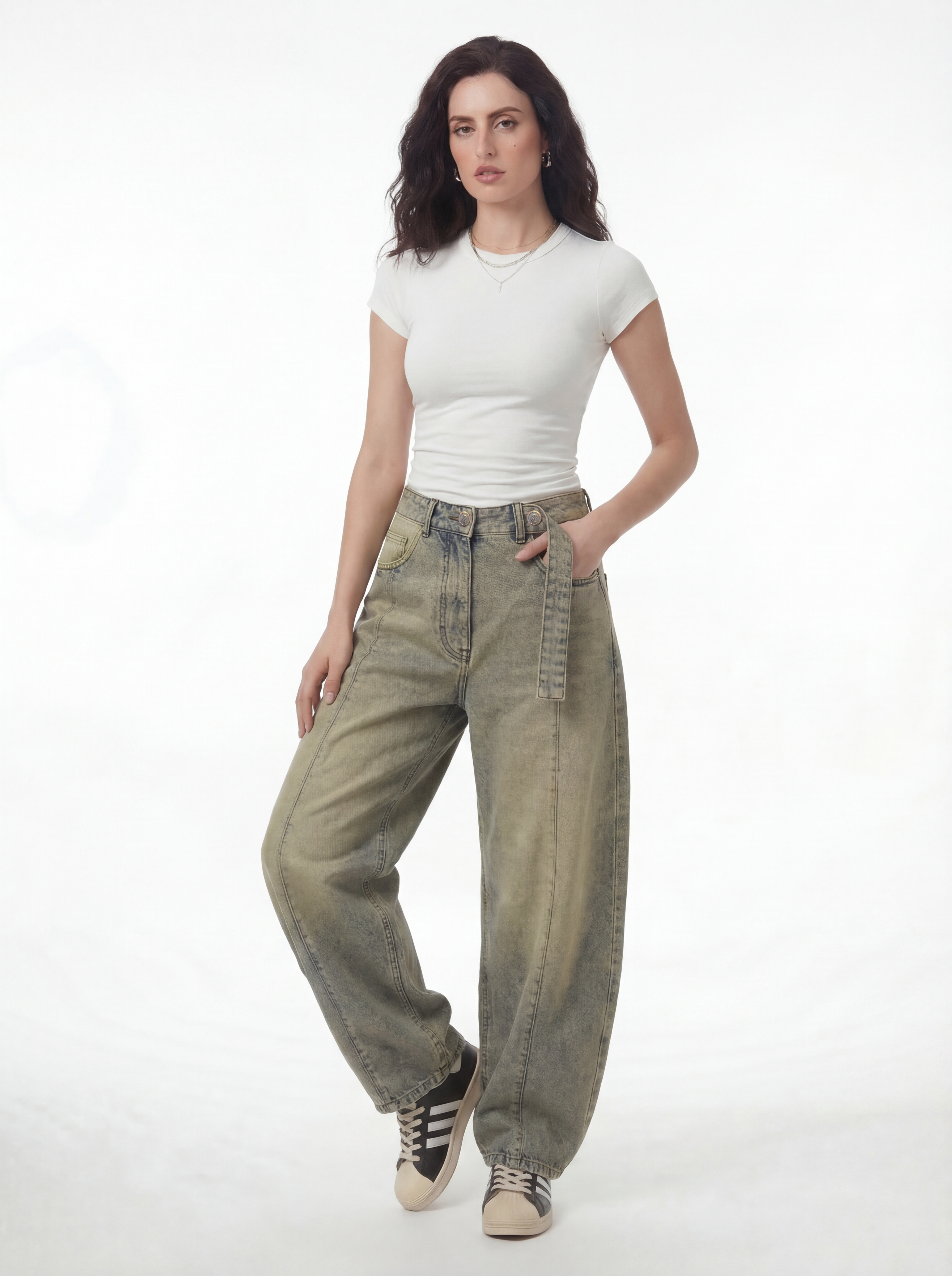 Overhang Belt Denim – Sunlit Blue 1129