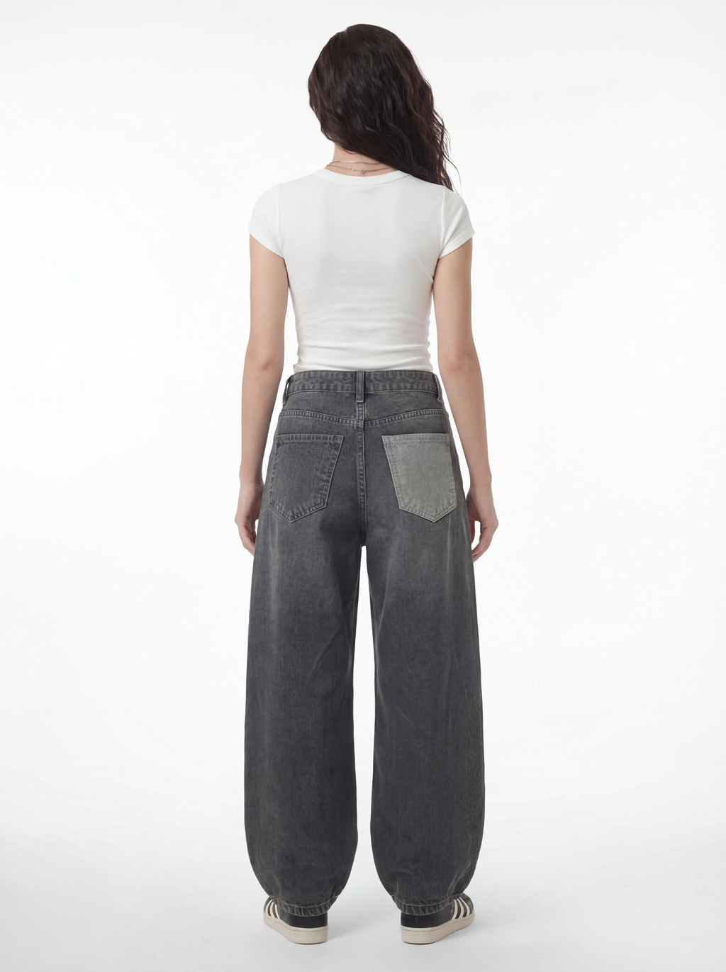 Overhang Belt Denim – Ash Grey 1126