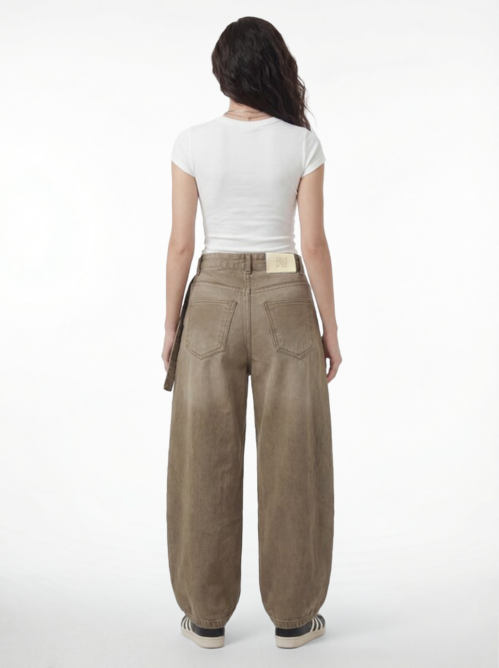 Overhang Belt Denim – Light Honey 1128