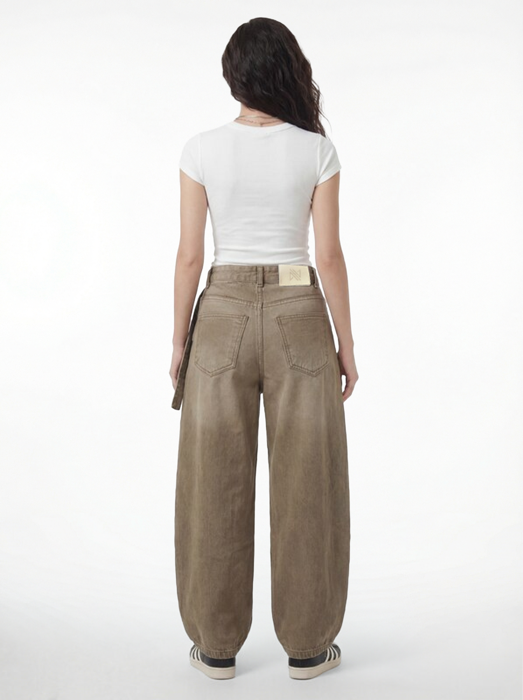 Overhang Belt Denim – Light Honey 1128