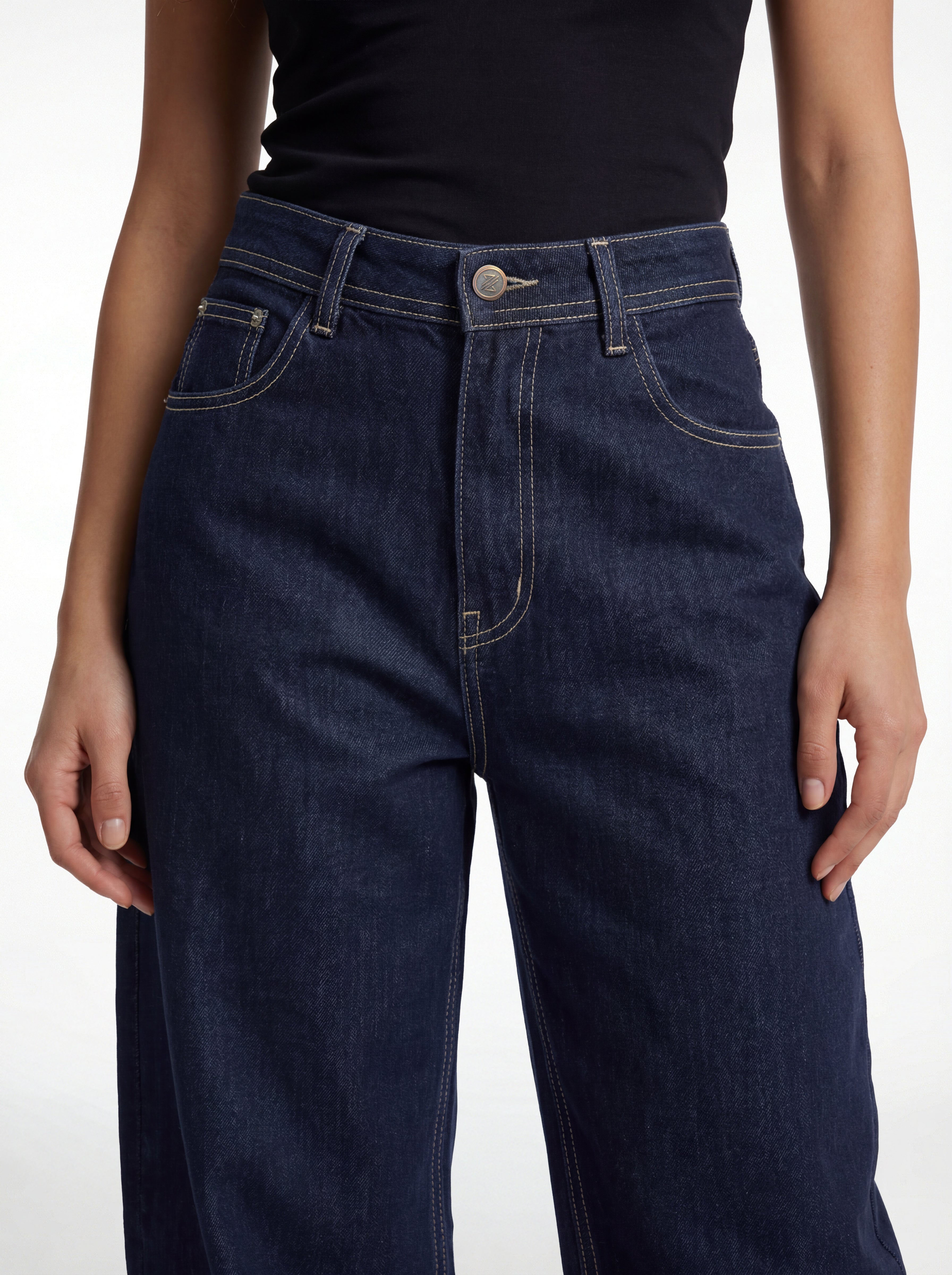 Baggy Fit Denim – Raw Blue 1106