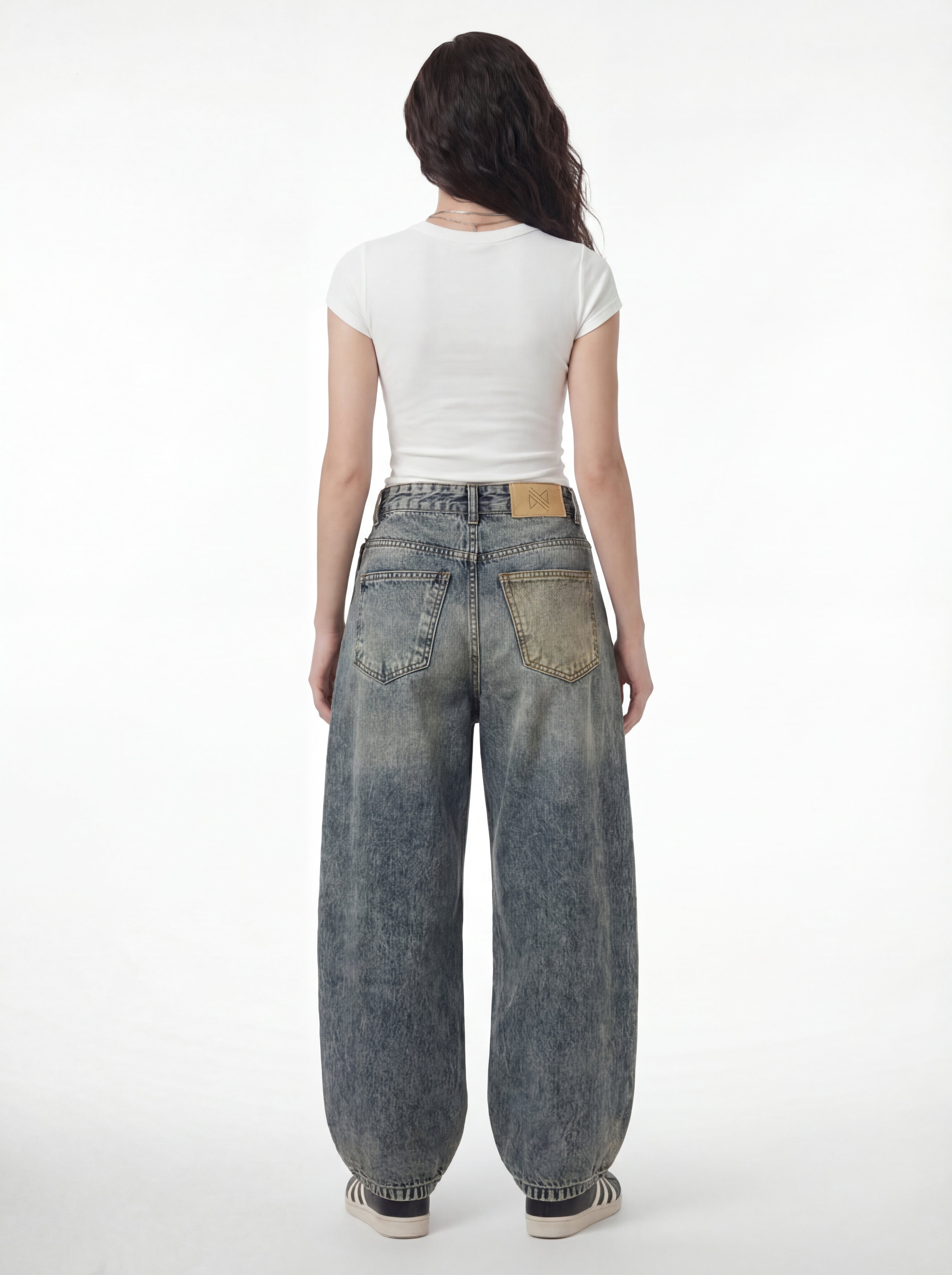 Overhang Belt Denim – Faded Blue 1131
