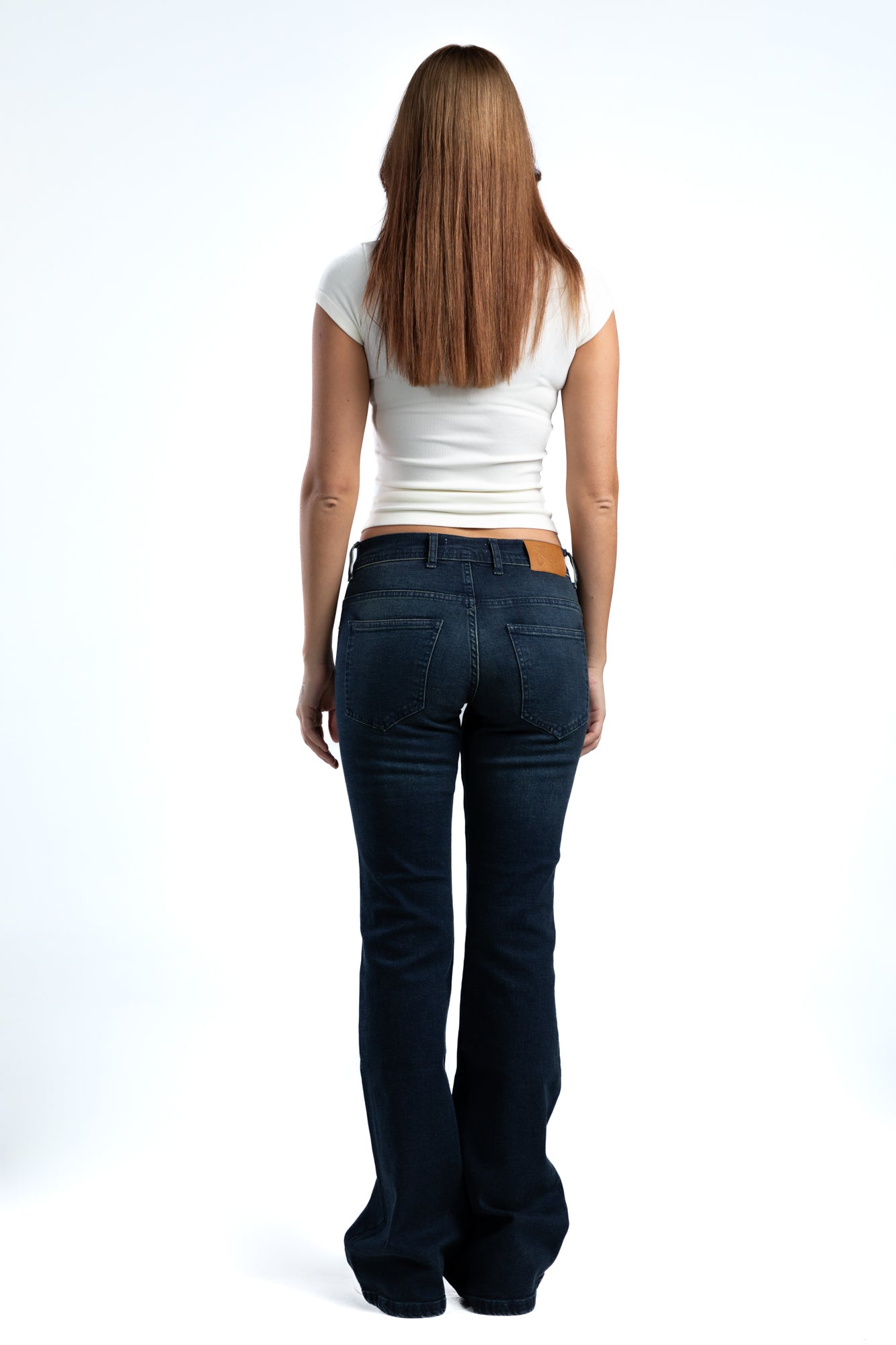 1029-Dirty Dark Flare – Stretch Fit · Lycra Fabric