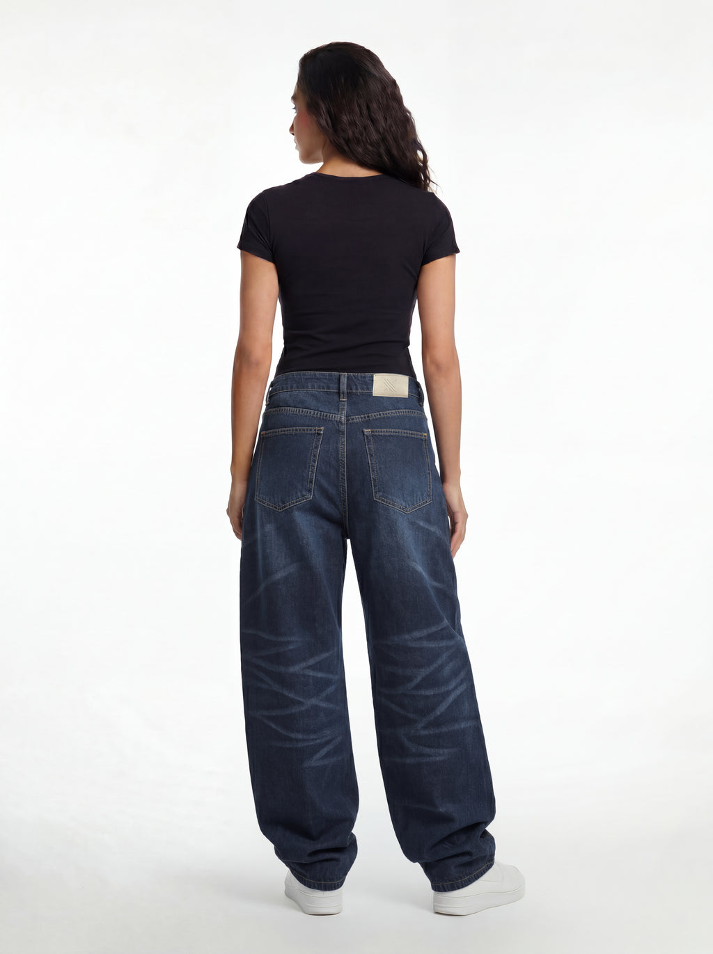 Baggy Fit Denim – Faded Indigo 1108