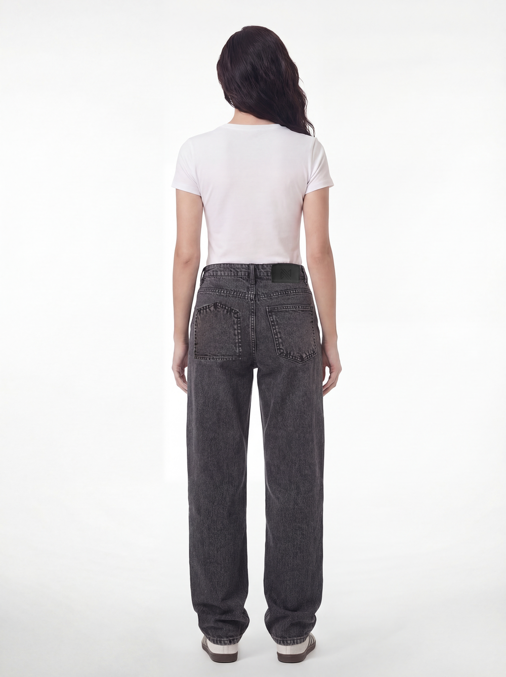 Straight Flipped Pocket — Charcoal 1082