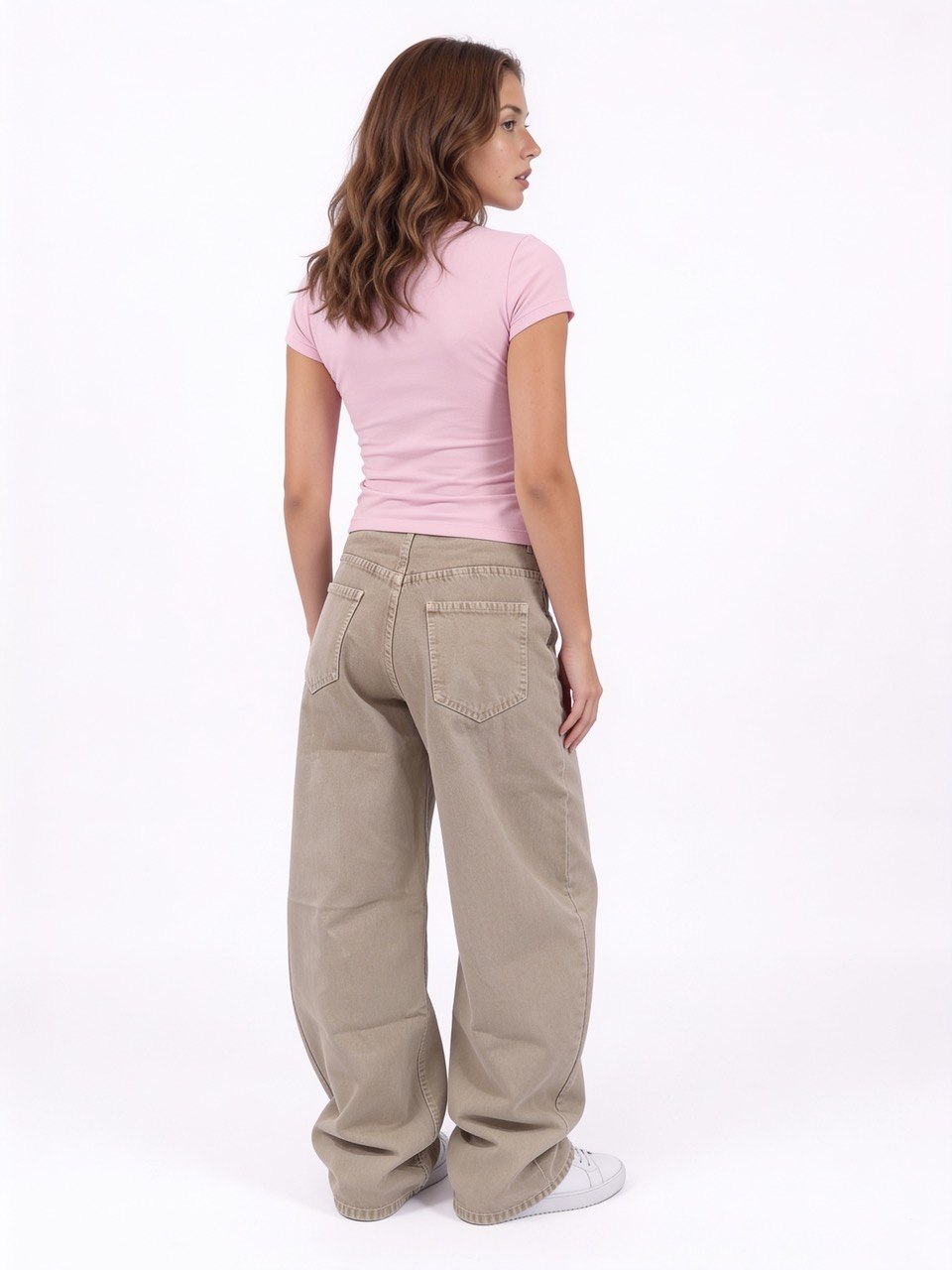 Sand stone jeans