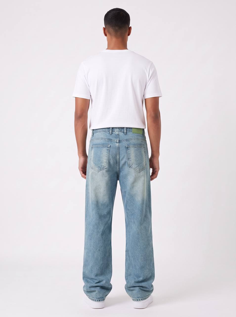 Baggy Sky Blue Jeans