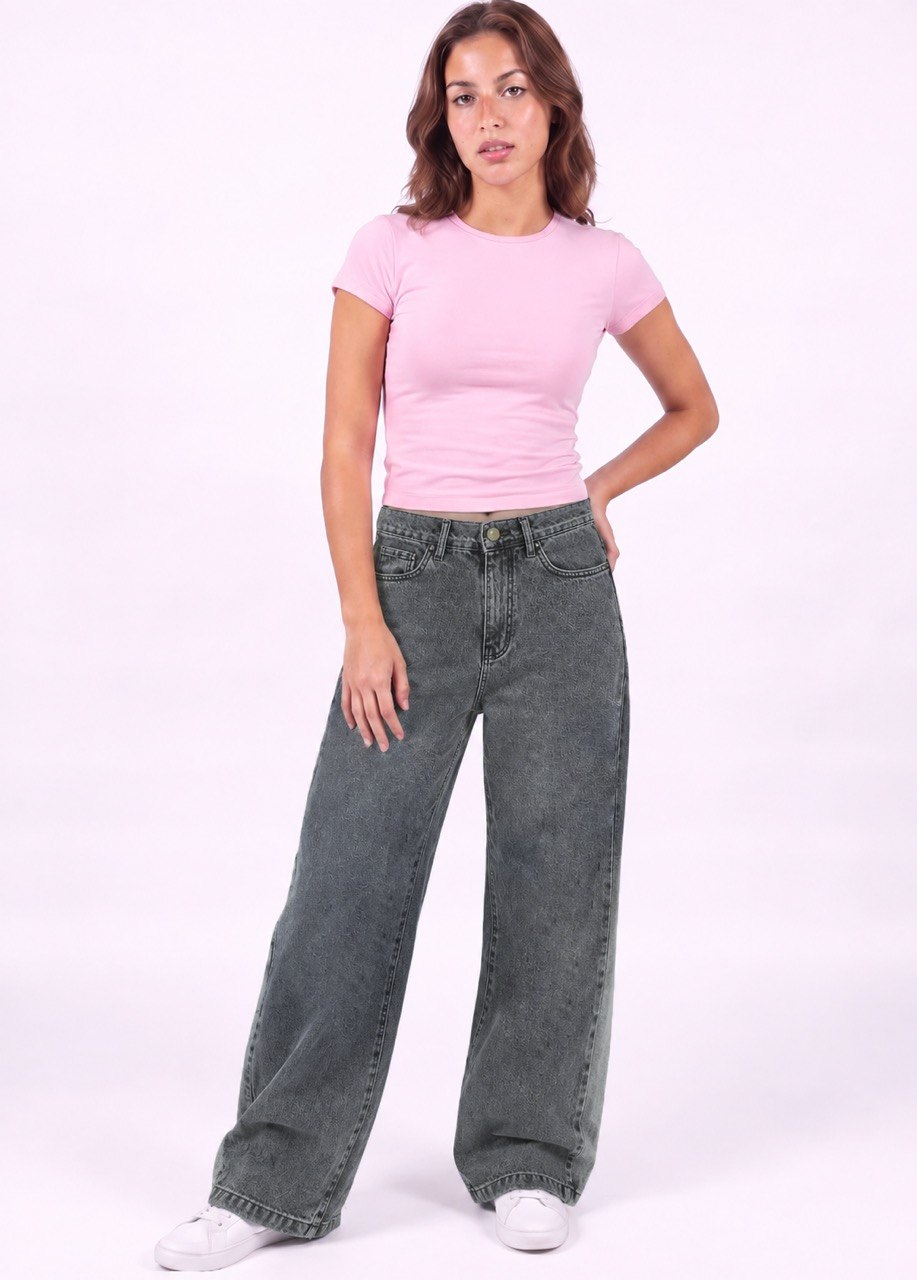 Tinted Grey Sided Jeans 2023