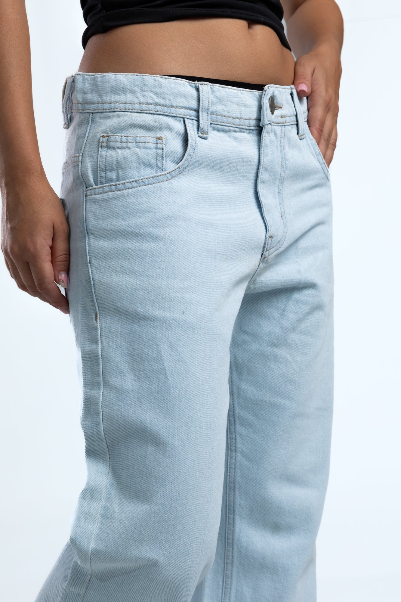 1032-Ice Blue Flare – Rigid Fit · Classic Denim