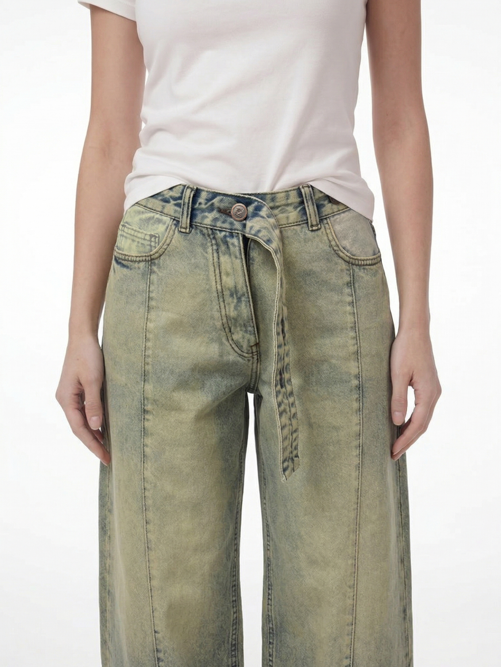 Overhang Belt Denim – Sunlit Blue 1129