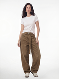 Overhang Belt Denim – Raw Brown 1132