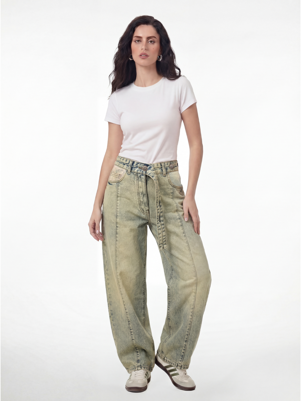 Overhang Belt Denim – Sunlit Blue 1129