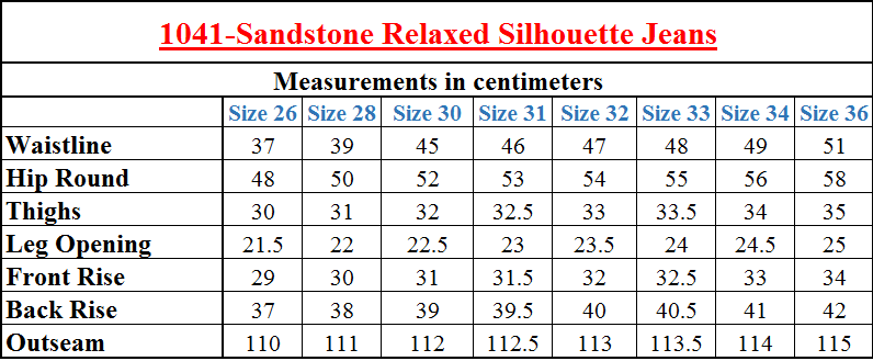 1041-Sandstone Relaxed Silhouette Jeans