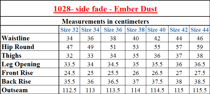 1028- side fade - Ember Dust