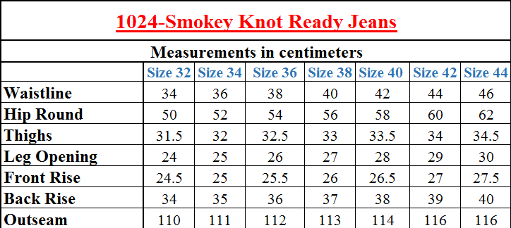 1024-Smokey Knot Ready Jeans