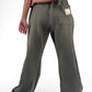 Olive Melton Relaxed Fit Pants