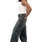 Vintage Olive Isabella Wide-Leg Jeans