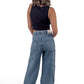 Vintage Blue Mia Cargo Utility Wide-Leg Jeans