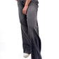 Charcoal Stone Wash Low Waist Wide-Leg Jeans