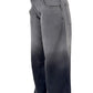 Charcoal Mist Low Waist Gradient-Effect Jeans