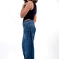 Blue Haven Low Waist Ripped Cropped Balloon Jeans