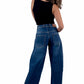 Blue Haven Low Waist Ripped Cropped Balloon Jeans