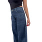 Midnight Low Waist Paisley Wide-Leg Jeans