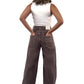 Cocoa Classic Mid Waist Straight-Leg Jeans