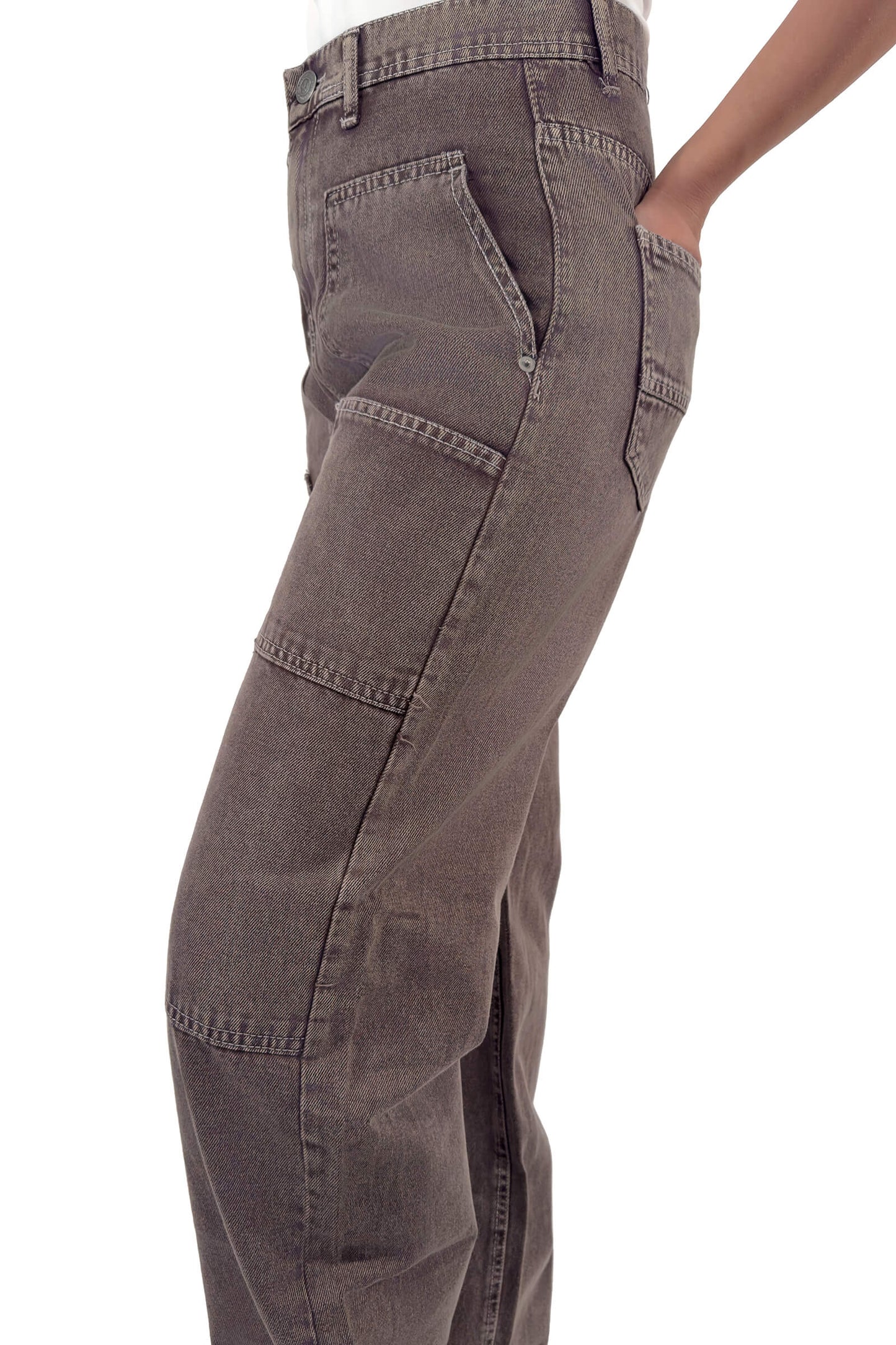 Cocoa Classic Mid Waist Straight-Leg Jeans