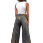 Golden Midnight Helena Low Waist Wide-Leg Jeans