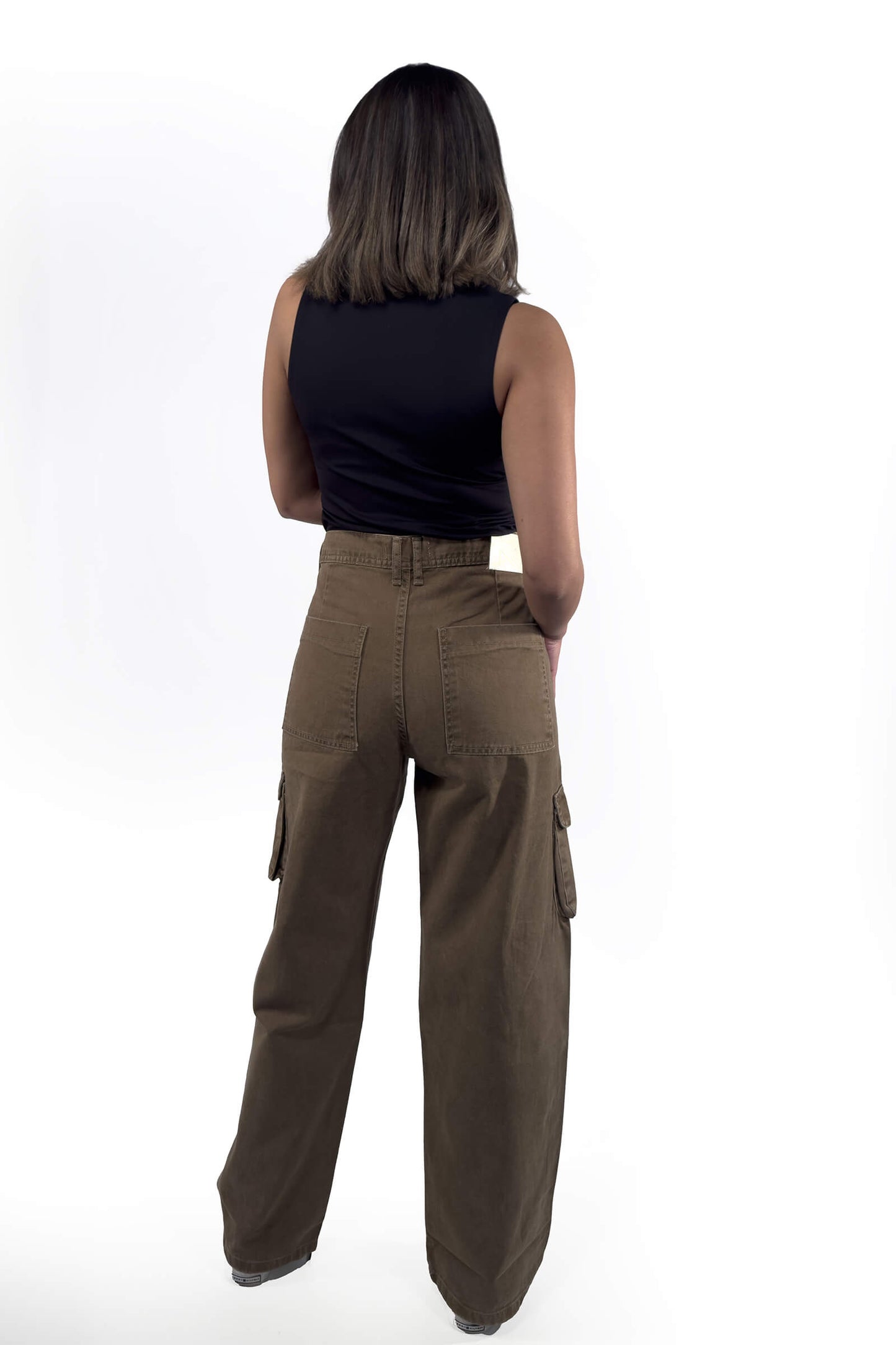 Coffee Nadia Cargo Pants