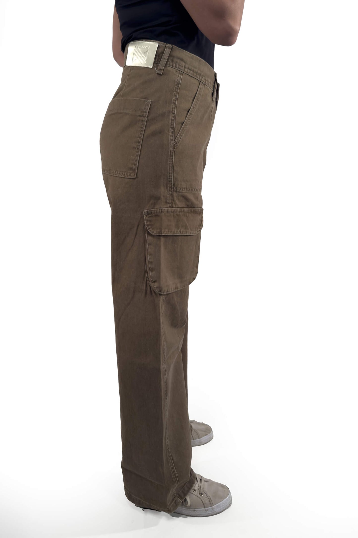 Coffee Nadia Cargo Pants