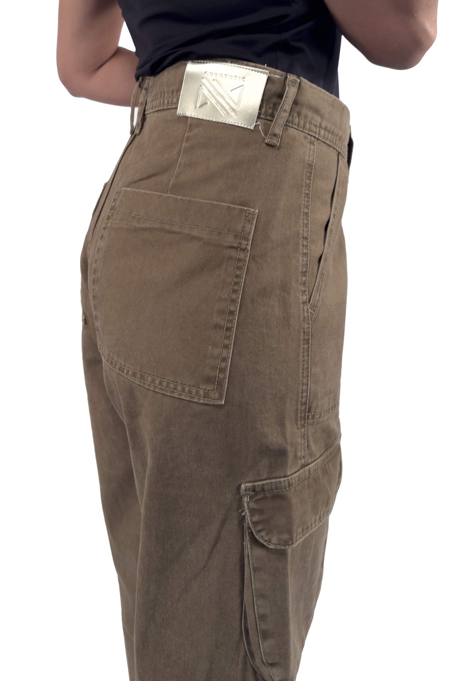 Coffee Nadia Cargo Pants