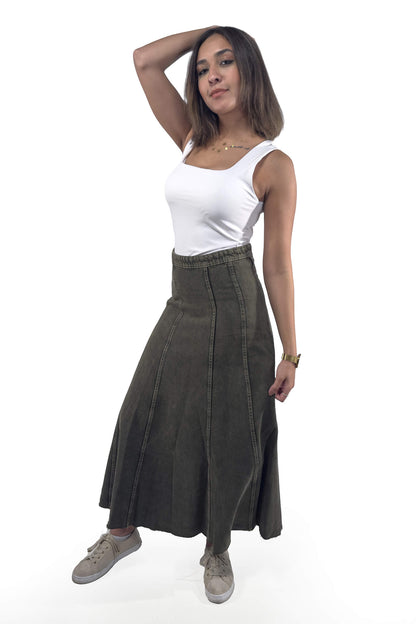 Olive Amanda A-Line Skirt