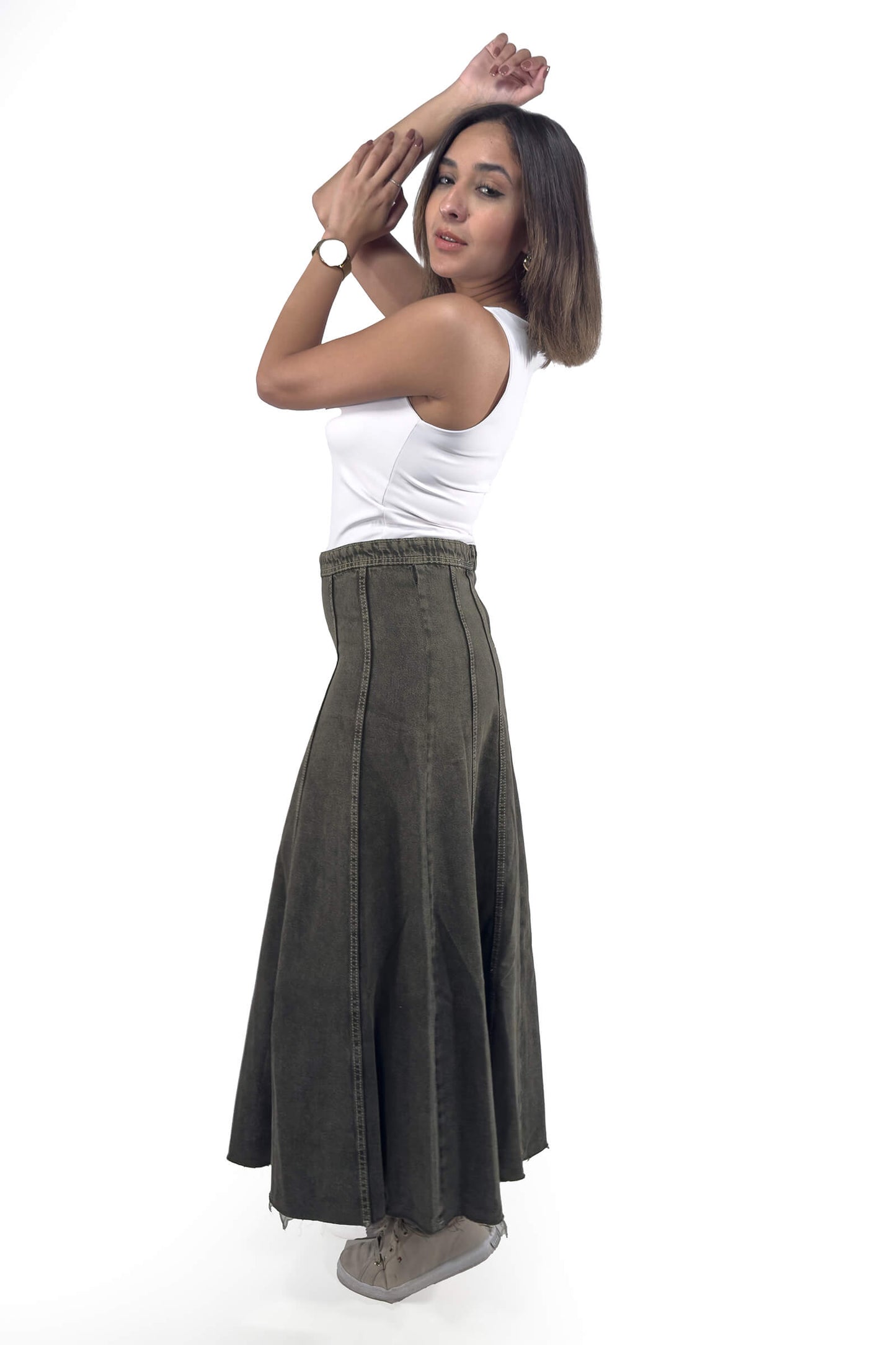 Olive Amanda A-Line Skirt