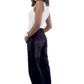 Black Cheetah Glam Low Waist Wide-Leg Jeans