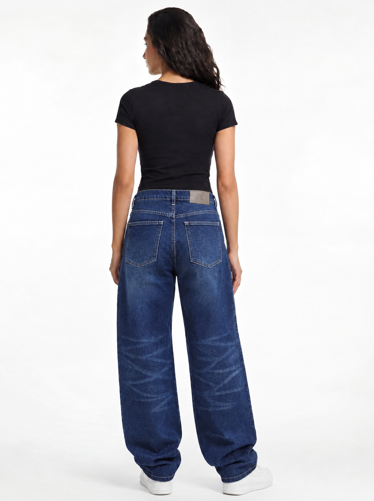 Baggy Fit Denim – Faded Indigo 1108