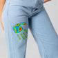 Retro Splash Hand Painted Jeans