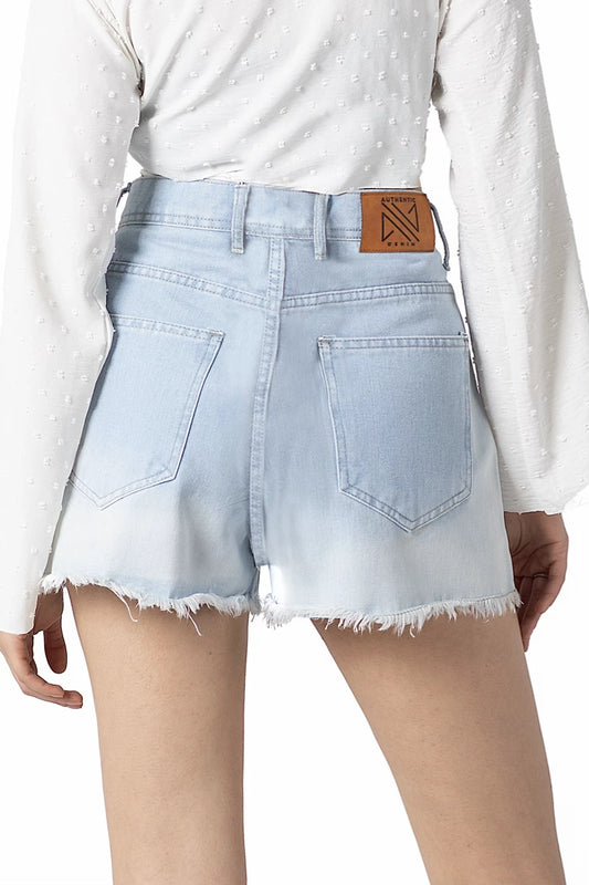 Summer Breeze Frayed Denim Shorts