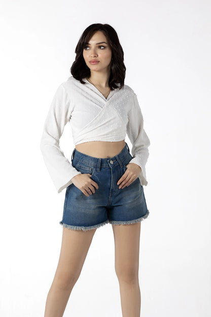 Classic Chic Emily Denim Shorts