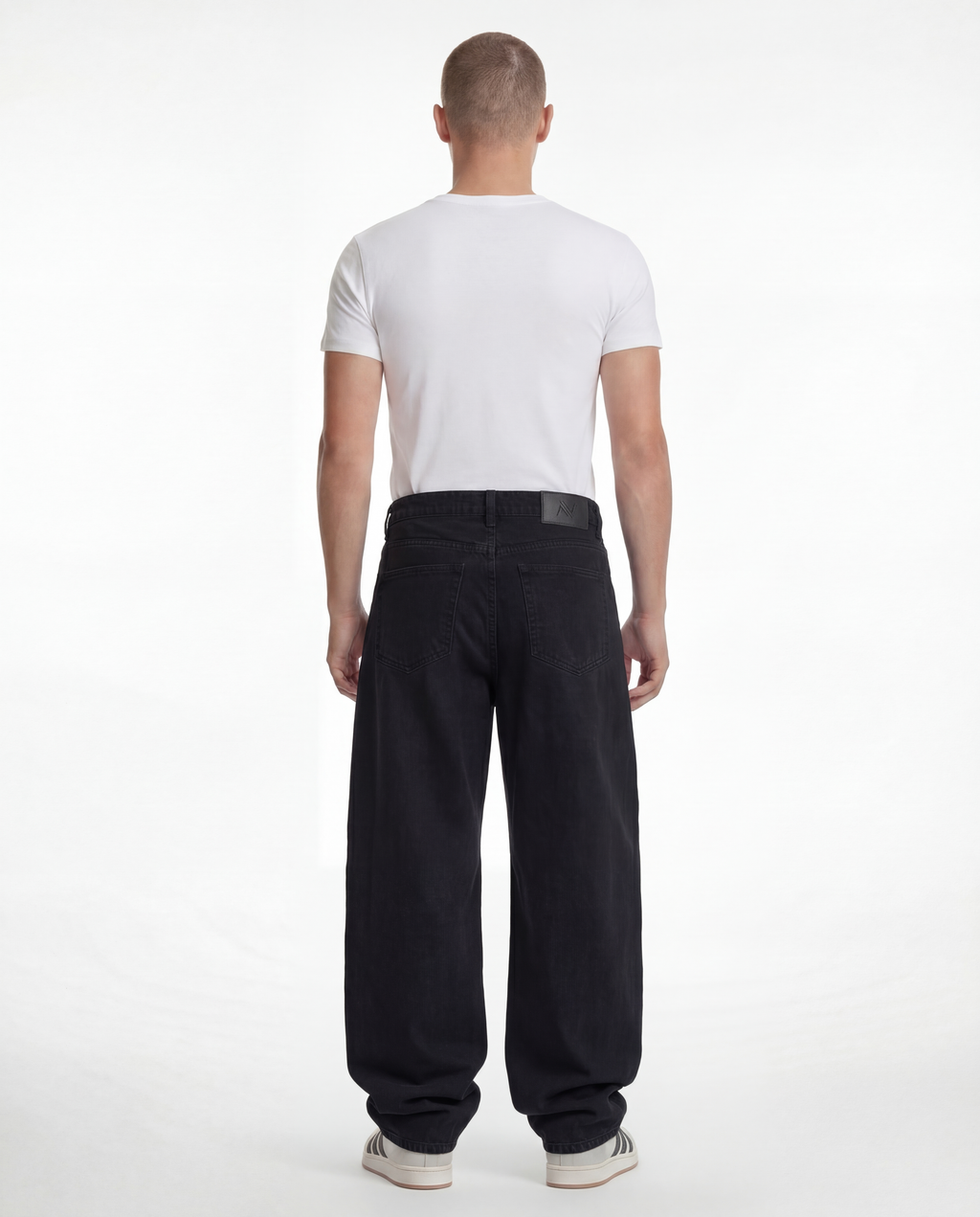 Baggy Fit Denim – Raw Black 1107