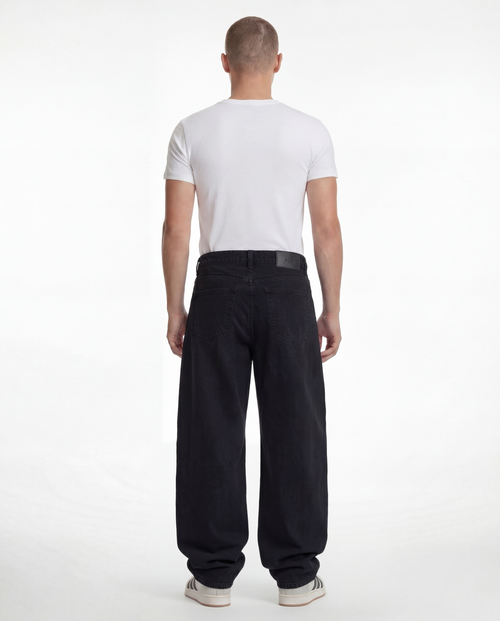 Baggy Fit Denim – Raw Black 1107
