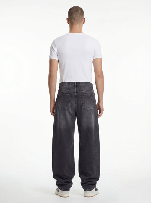 Baggy Fit Denim – Faded Grey 1105